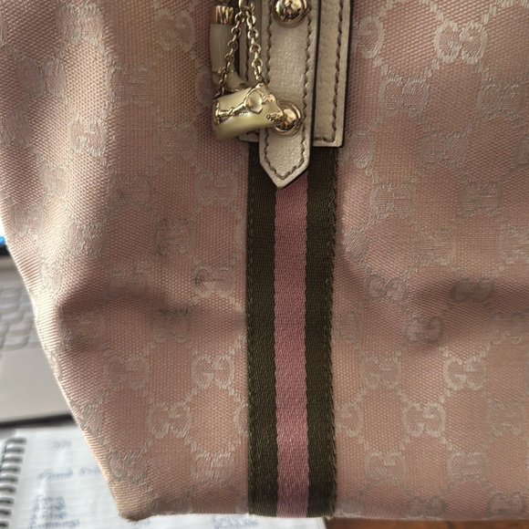 Gucci Tote -Pink ($1600 new) - Picture 4 of 11